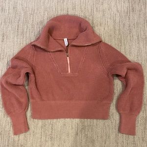 VARLEY MENTONE SWEATER in ASH ROSE / EUC / SIZE SMALL / $65